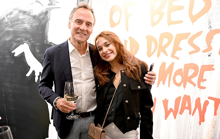 Florian Fischer-Fabian und Nele Fischer-Fabian : Eröffnungsevent "House of Banksy – An Unauthorized Exhibition" Ausstellung im B-TWEEN, 1. UG (Ehem. Galeria Kaufhof Stachus) in München am 13.06.2024 (©Agency People Image (c) Michael Tinnefeld)